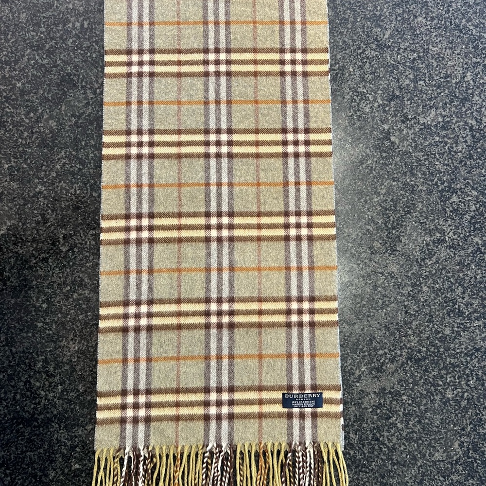 Cashmere Burberry Scarf